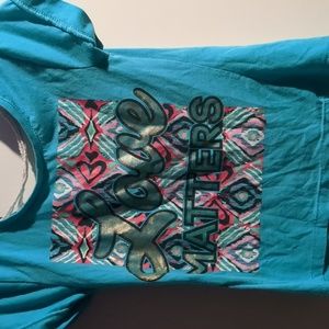 Kids Love Matters Criss Cross Back Shirt